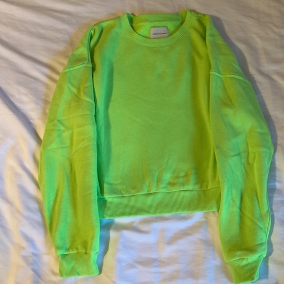 American Eagle Oversized Crop Sweatshirt - Picture 4 of 4